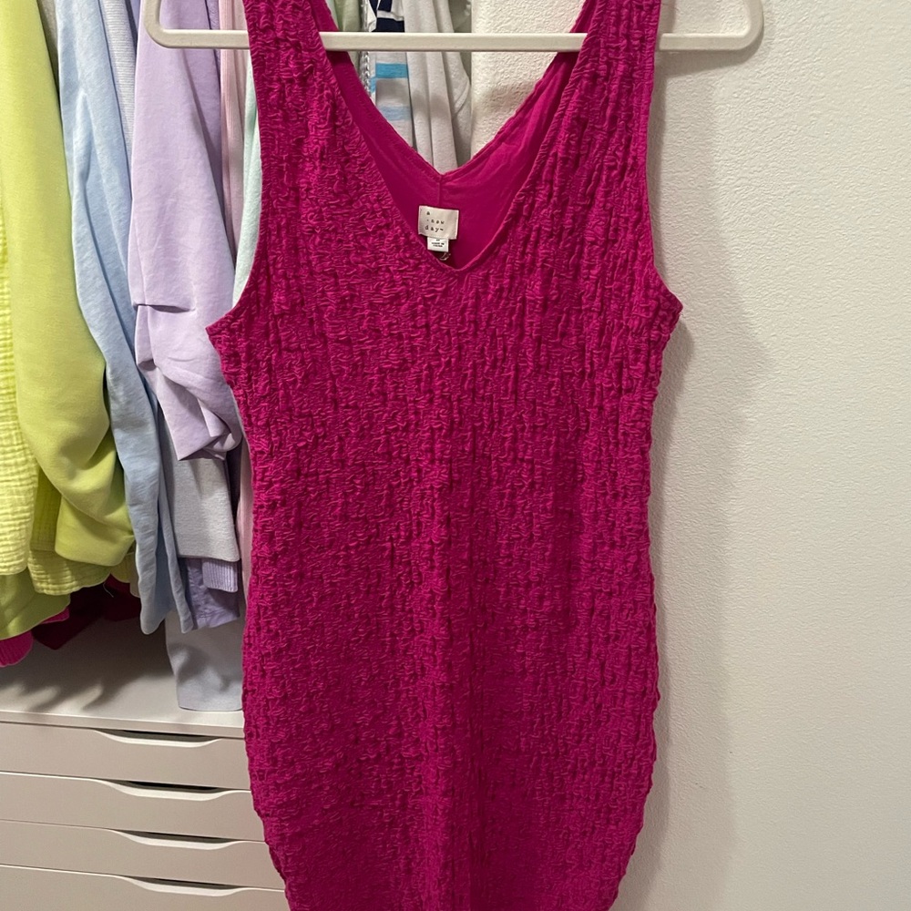 NWT Women's Pink Sleeveless Dress